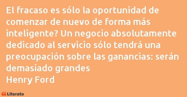 Frases de Henry Ford