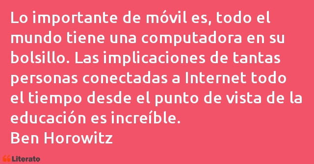 Frases de Ben Horowitz