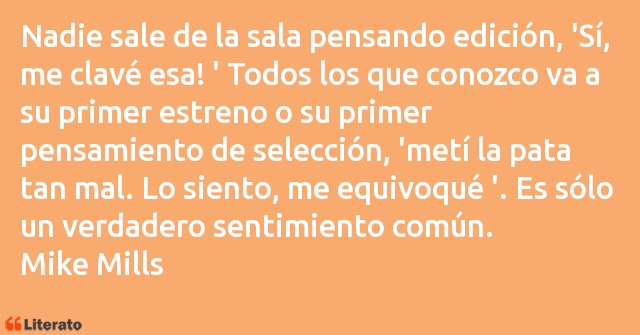 Frases de Mike Mills