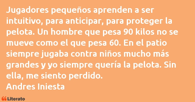 Frases de Andres Iniesta