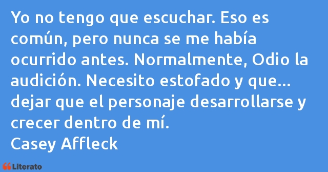 Frases de Casey Affleck