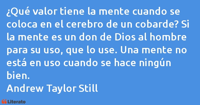 Frases de Andrew Taylor Still