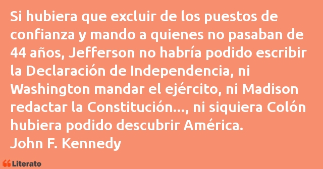 Frases de John F. Kennedy