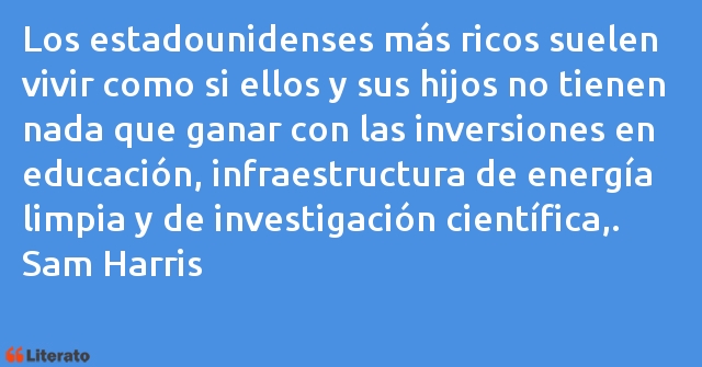 Frases de Sam Harris