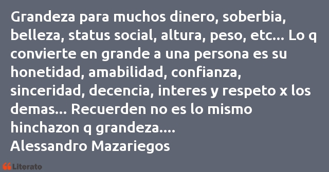 Frases de Alessandro Mazariegos