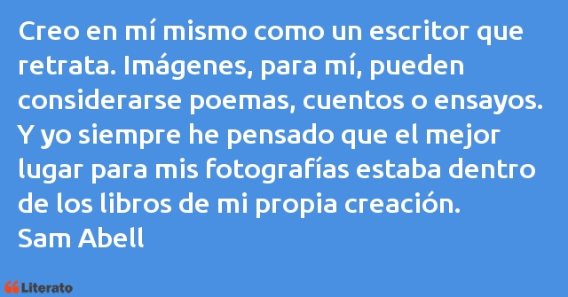 Frases de Sam Abell