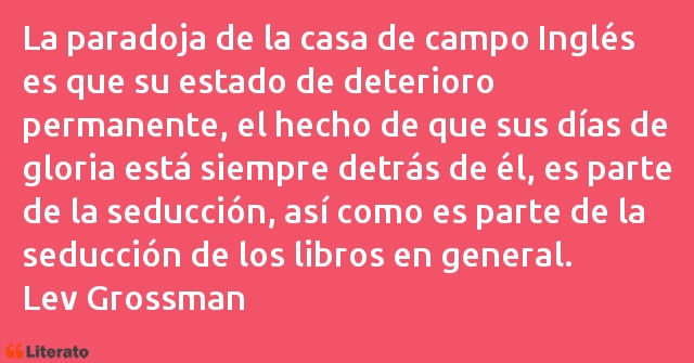 Frases de Lev Grossman