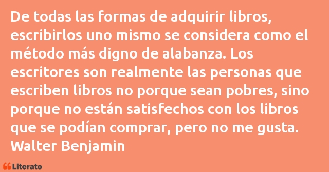 Frases de Walter Benjamin