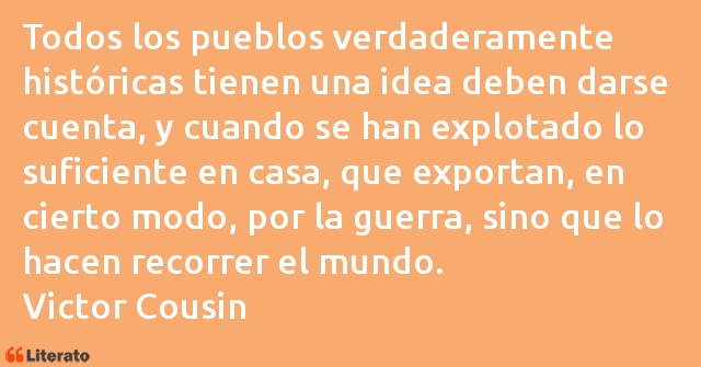 Frases de Victor Cousin