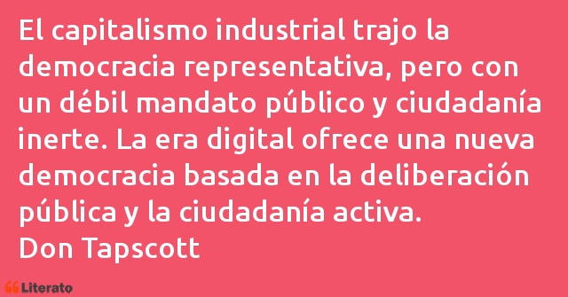 Frases de Don Tapscott