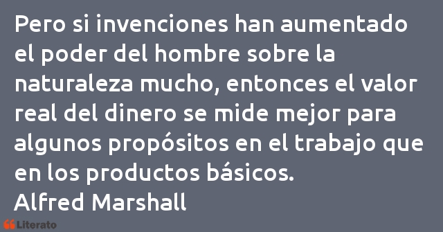 Frases de Alfred Marshall