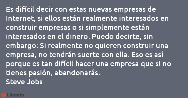 Frases de Steve Jobs