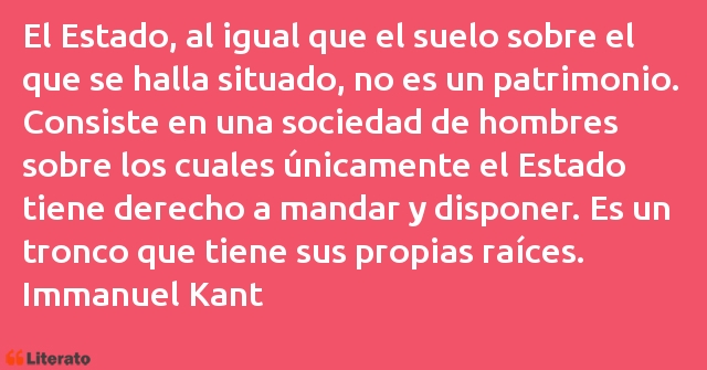 Frases de Immanuel Kant