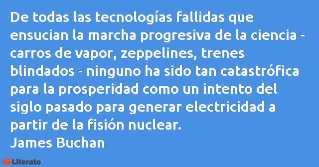 Frases de James Buchan