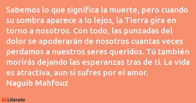 Frases de Naguib Mahfouz