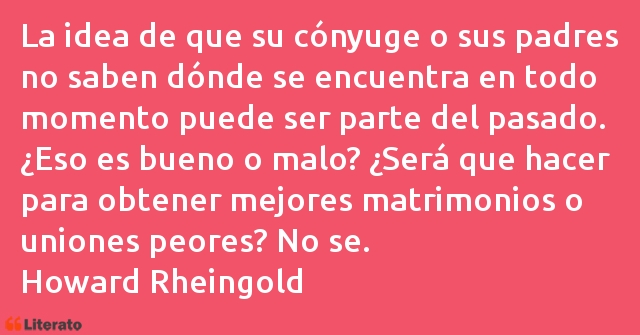 Frases de Howard Rheingold