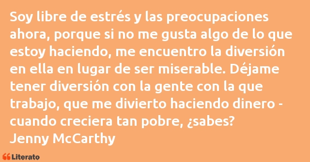 Frases de Jenny McCarthy