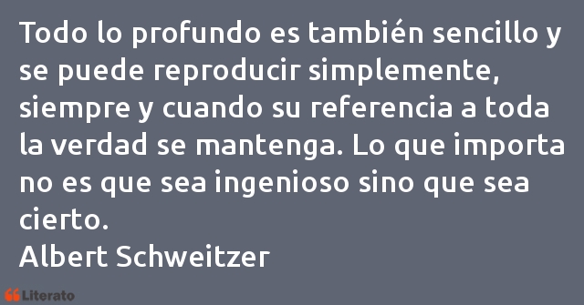 Frases de Albert Schweitzer