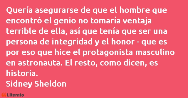 Frases de Sidney Sheldon