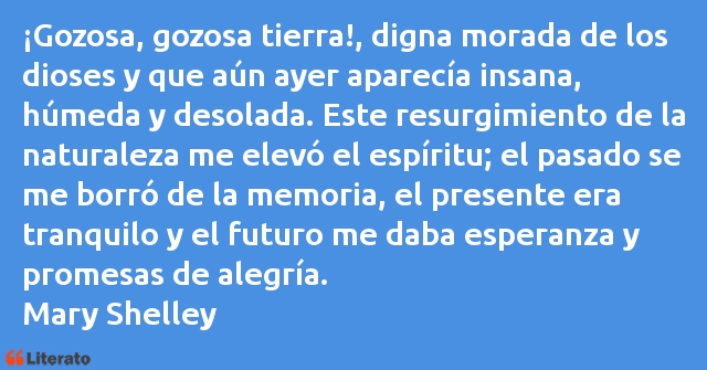 Frases de Mary Shelley