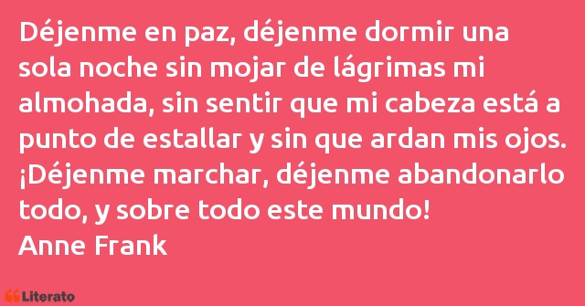 Frases de Ana Frank