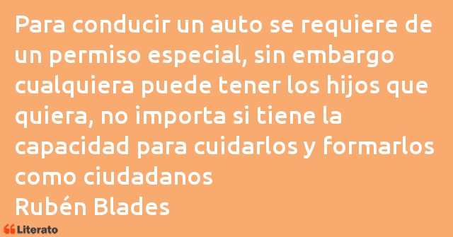 Frases de Rubén Blades