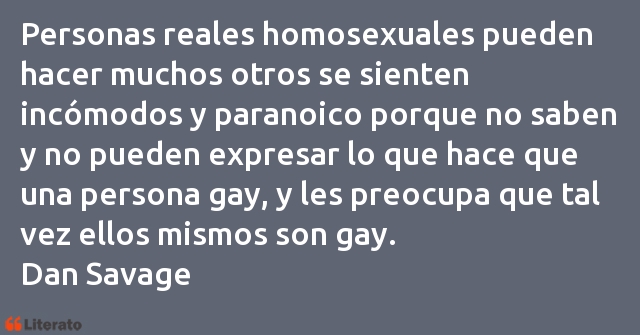 Frases de Dan Savage