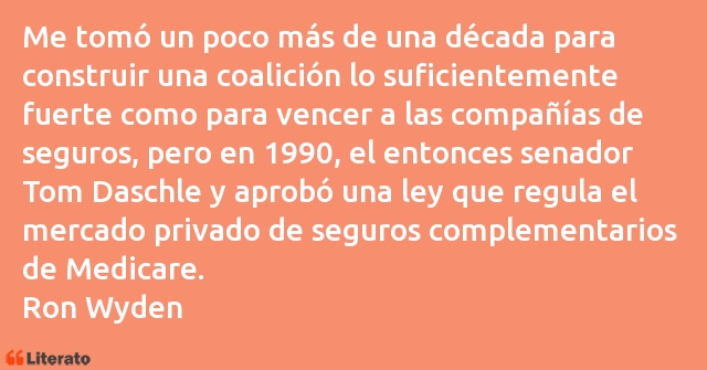 Frases de Ron Wyden