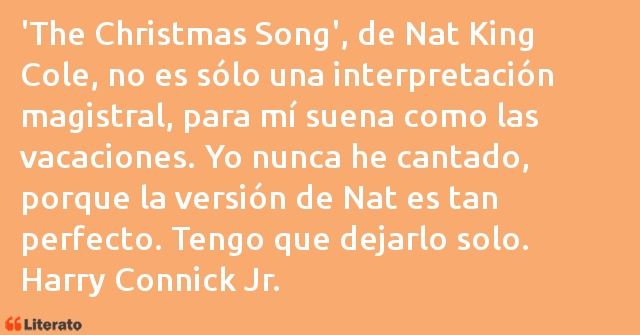 Frases de Harry Connick Jr.