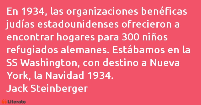 Frases de Jack Steinberger