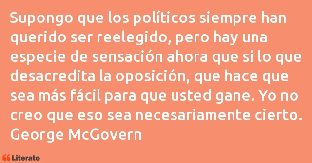 Frases de George McGovern