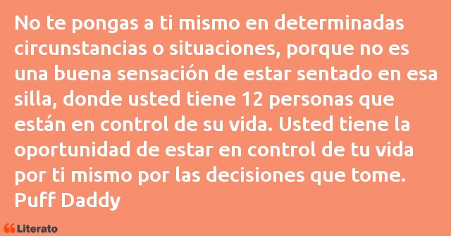 Frases de Puff Daddy