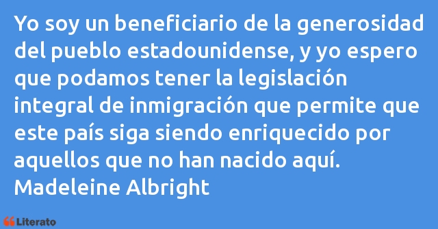 Frases de Madeleine Albright