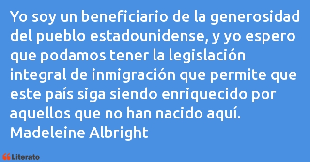 Frases de Madeleine Albright