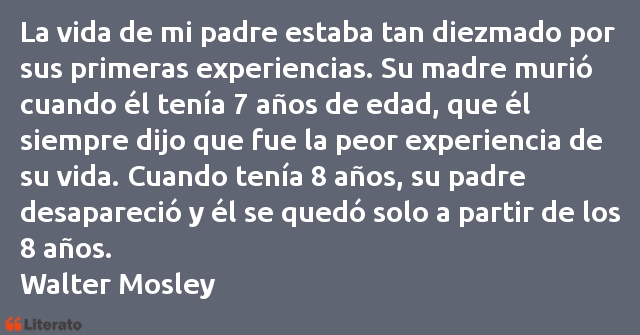 Frases de Walter Mosley