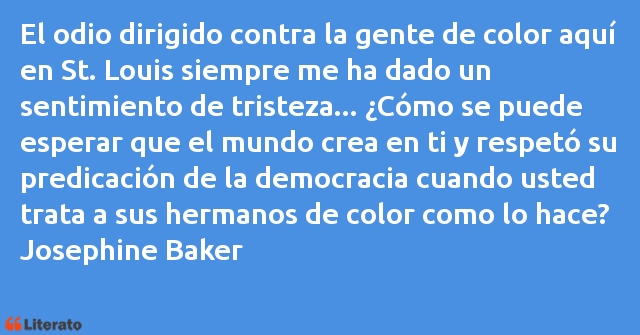 Frases de Josephine Baker