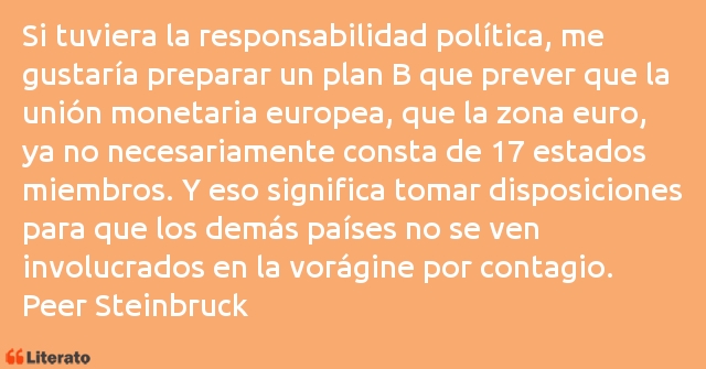 Frases de Peer Steinbruck