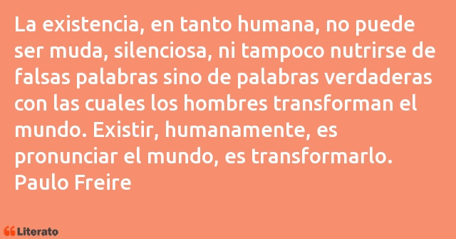 Frases de Paulo Freire