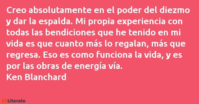 Frases de Ken Blanchard