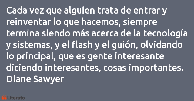 Frases de Diane Sawyer