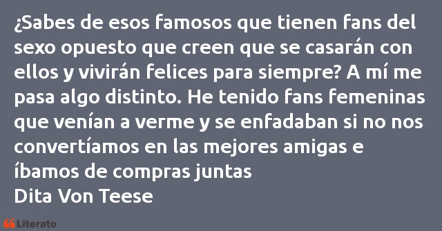 Frases de Dita Von Teese