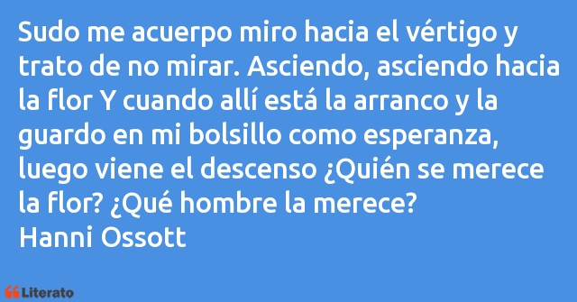 Frases de Hanni Ossott