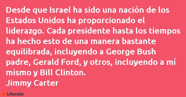 Frases de Jimmy Carter