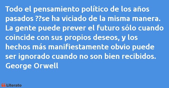 Frases de George Orwell