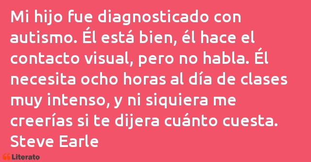 Frases de Steve Earle