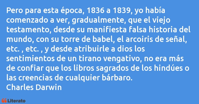 Frases de Charles Darwin