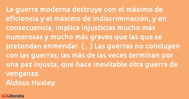 Frases de Aldous Huxley