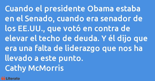 Frases de Cathy McMorris