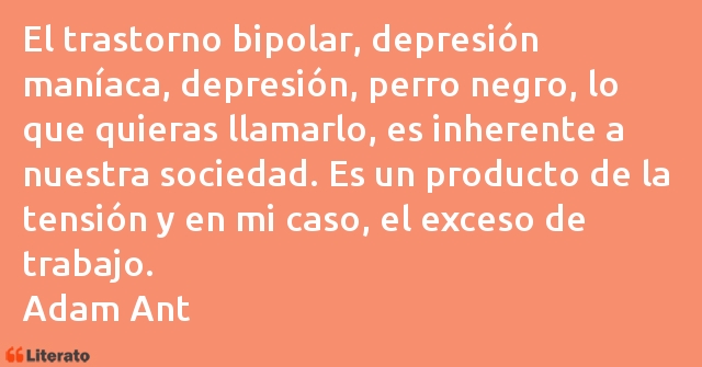 Frases de Adam Ant