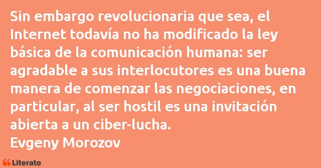 Frases de Evgeny Morozov